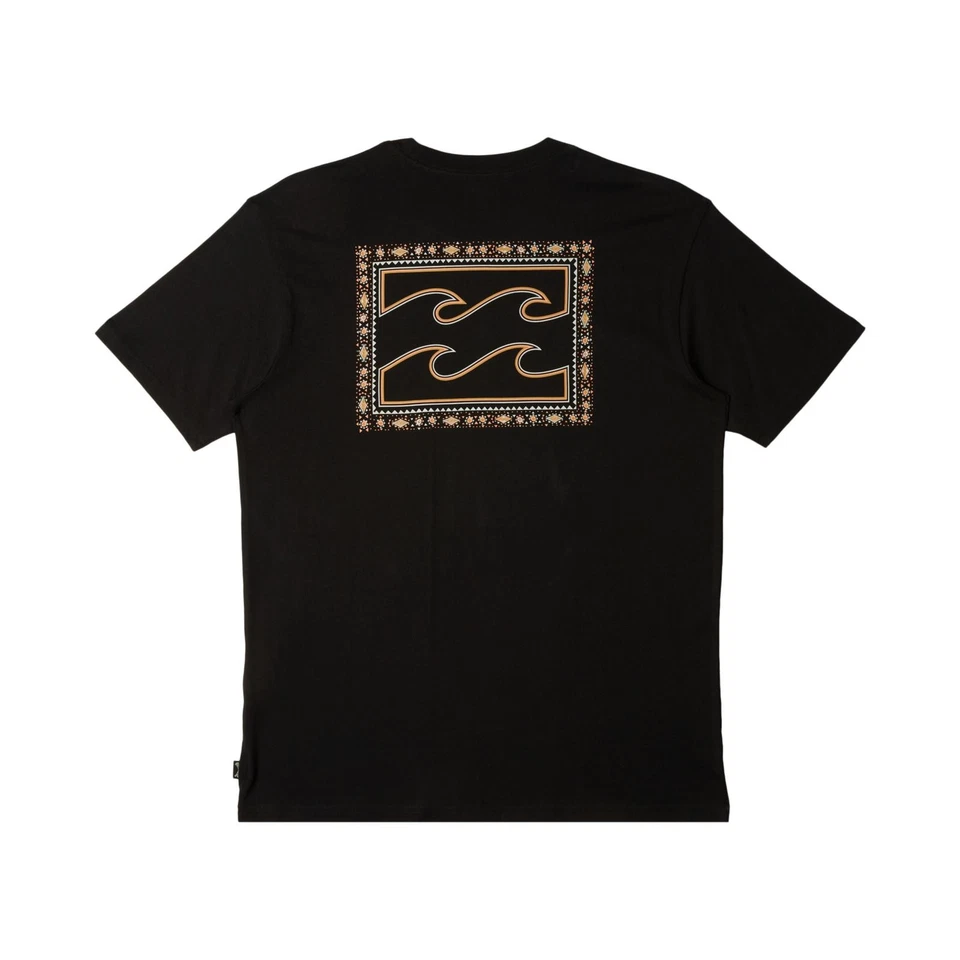 Camiseta Top Camiseta Billabong Niños Crayón Onda Manga Corta Cuello Redondo Algodón Foto 1 de 1