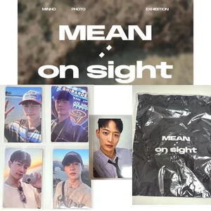 SHINee MINHO PHOTO EXHIBITION [ MEAN : on sight ] OFFICIAL PHOTOCARD - Picture 1 of 7