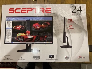 Sceptre E248W-19203RT 24 LED Monitor Ultra Slim Pro Series - Picture 1 of 1