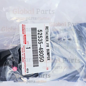 Toyota OEM RETAINER, FR BUMPER 5253548050(52535-48050) - Picture 1 of 8