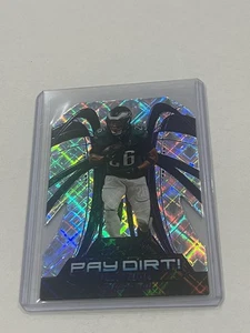 2025 Panini Revolution Saquon Barkley Pay Dirt Purple Cosmic Parallel /20 Eagles - Picture 1 of 2