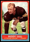 1963 Topps Buddy Dial lo grade Pittsburgh Steelers #124