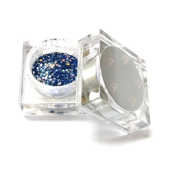 W7 Space Debrit Strass Frei Blau Nacht Dunkel Gesicht Körper Haare Nagel Kunst - Bild 1 von 1