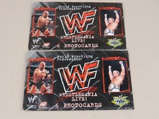 WWF Wrestlemania Live! Photocards Pack x 2 Comics Images 1999 Attitude Era BNSP