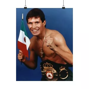 Póster Julio César Chávez Campeón de Boxeo de México Leyenda Mexicana Boxeo Latino - Imagen 1 de 21