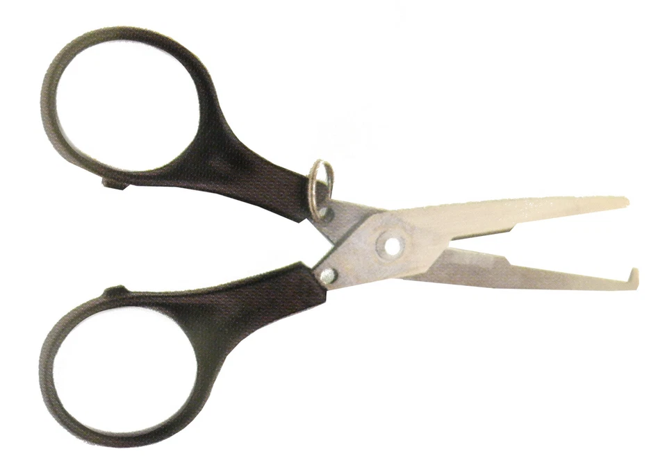 P Line Braided Line Scissors w/ Split Ring Remover - Braid Fishing Line Scissors - Image 1 of 1