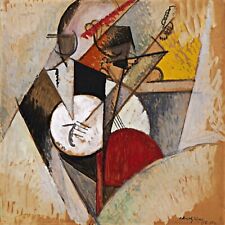 Composition for Jazz Painting by Albert Gleizes Reproduction