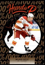 2021-22 Upper Deck Hundo GOLD Milan Lucic Calgary Flames #HP-7 R59