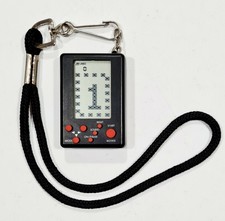 © 1996 NINTENDO LCD Keychain Mini Handheld Tetris Jr. ™ Puzzle/Retro/Pixel/Game