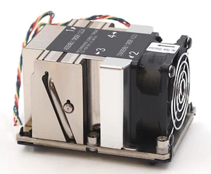 SuperMicro 2U LGA 3647 Active CPU Cooling Heatsink With Fan P/N: SNK-P0068APS4 - Photo 1/6