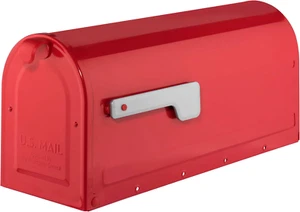 ARCHITECTURAL MAILBOXES 7600R MB1 Mailbox, Medium, Red - Picture 1 of 12