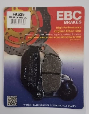 EBC Biologico Disco Freno Posteriore Pastiglie (1 Set) Per Honda CBR125R (2011 A - Immagine 1 di 4