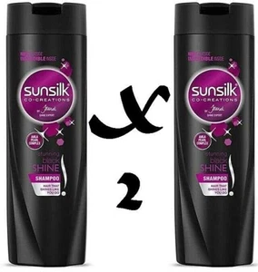 SUNSILK Shampoo Black SHIN SUN 2 X 600ml / 21.1 fl.oz - Picture 1 of 3