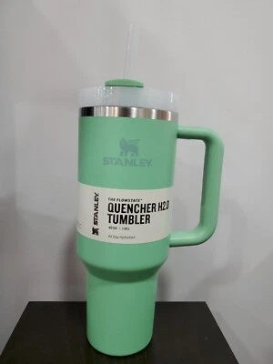 Stanley Quencher H2.0 FlowState Stainless Steel Tumbler / 40oz / Color: Jade - Image 1 of 4