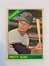 1966 O-Pee-Chee #94 Matty Alou - San Fransisco Giants - RARE & VINTAGE (Inv.B2)