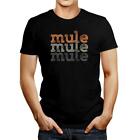 T-Shirt Mule Repeat Retro