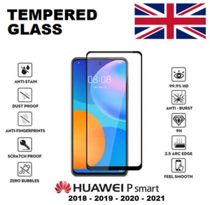For Huawei P Smart 2018 2019 2020 2021 Z Pro + Tempered Glass Screen Protector - Picture 1 of 8