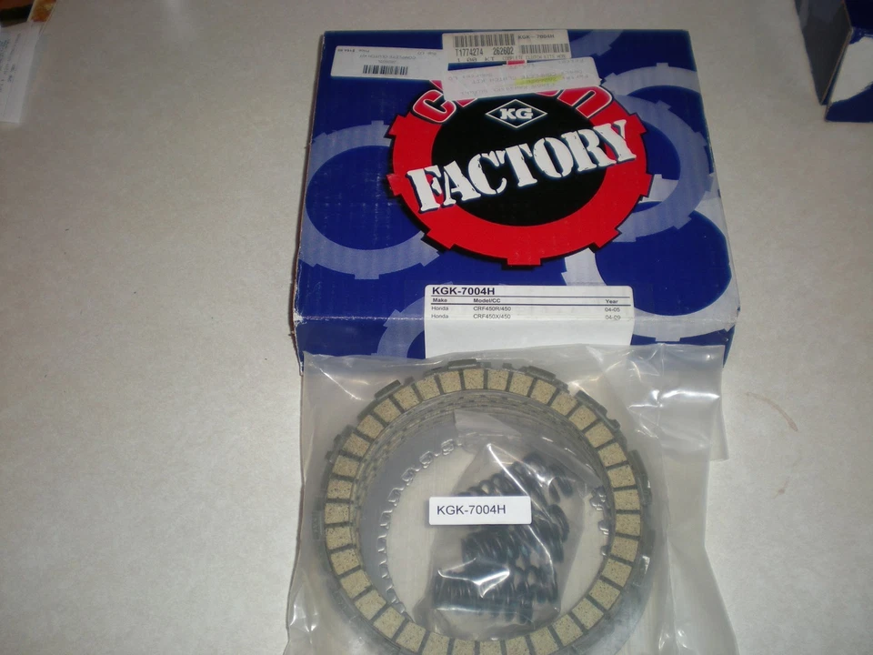 KG Embrague Completo de Fábrica Fibras de Embrague Metales y Muelles Honda CRF 450 R 450  Foto 1 de 1