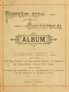 CHAMPAIGN County Illinois IL, History & Genealogy, Ancestry Family DVD CD B33 - Picture 1 of 4