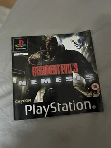 Resident Evil 3 Nemesis Booklet - Picture 1 of 3
