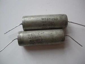 West-Cap 0,82uF/100V - pair - Zdjęcie 1 z 2