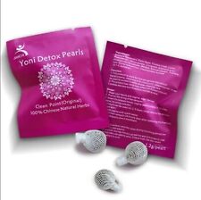 3x Yoni Detox Pearls Tampons Herbal Natural Vaginal Womb Cleansing Supository