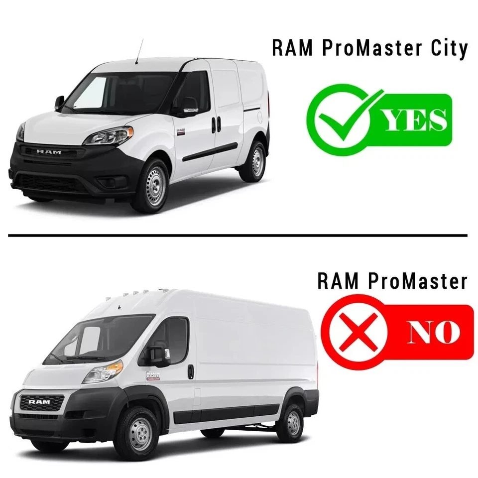 Alfombra de cama / VanRug / se adapta a 15-22 Promaster City / gris carbón Foto 1 de 4