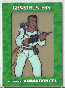 2016 Cryptozoic Real Ghostbusters Carta Cel Animazione Originale Winston Zeddemore - Foto 1 di 2