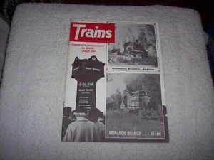 TRAINS THE MAGAZINE OF RAILROADING--JULY 1965    #136 - Picture 1 of 7