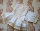 Antique-style Ivory Petticoat Set for 18”(46cm) Antique or Reproduction Doll