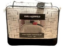 Karl Lagerfeld Paris 5pc Comforter Bedding Set - Queen Size