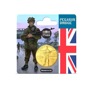 80 ans du D-DAY Monnaie de 1/4€ - Pegasus Bridge - millésime 2024 - Imagen 1 de 3
