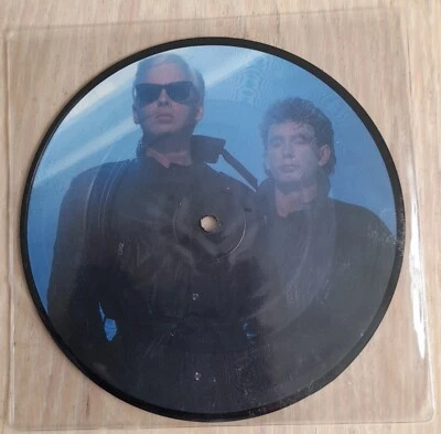 GARY NUMAN / BILL SHARPE NEW THING FROM LONDON TOWN 7" Picture Disc NUP19 MINT - Image 1 of 3