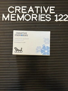 Creative Memories Santa’s Sleigh Shape Punch, Scrapbooking Cardmaking, NIB NLA - Picture 1 of 2