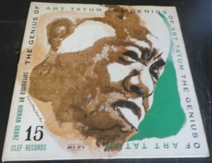 45RPM Clef Art Tatum Genius of #15 - Ghost Chance / Crazy / Waterfront, EX- VG+ - Picture 1 of 7