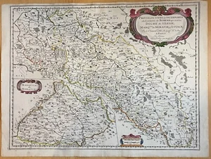 Provinces Unies et Incorporées... Mapa original de 1654 - Nicolas Sanson - HC París - Imagen 1 de 4