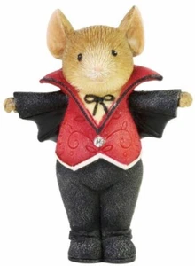 Tails With Heart Mouse Halloween Vampire Costume Mice Figurine New 6009242 - Picture 1 of 1