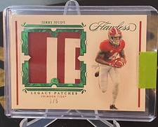 Jerry Jeudy 2021 Flawless Collegiate Legacy Patches Emerald Patch 1/5 Alabama