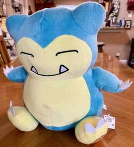 NEW 2010 Banpresto Snorlax Pokémon Plush 10” NWT Import Japan R7 - Picture 1 of 8