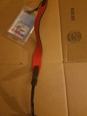 New OP Tech E-Z Comfort Strap 3/8" Red OP-TECH Camera Strap - Image 1 of 3