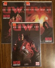 UNIVERSAL WAR ONE #1-3 COMPLETE SET ~ VF 2008 MARVEL COMICS ~ DENIS BAJRAM ART