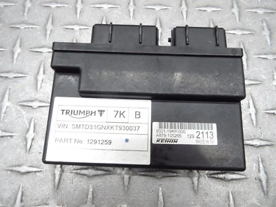 Triumph Street Twin 2019 16-19 ECU CDI módulo de unidad de control del motor computadora ECM Foto 1 de 4