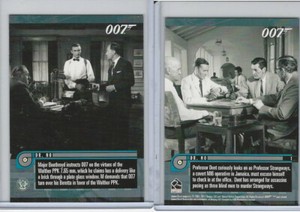 2011 Rittenhouse, James Bond Mission Logs, #1 Dr. No