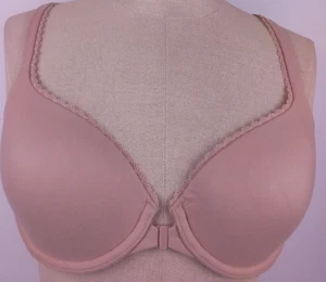 Victoria's Secret Body By Victoria Beige Front Hook Racer Back Bra Size 34 C - Picture 1 of 17