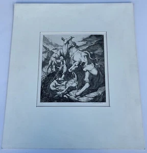 Carl M. Schultheiss (German 1885-) "Friends" Engraving Paper. Signed. Ed. of 50 - Picture 1 of 16