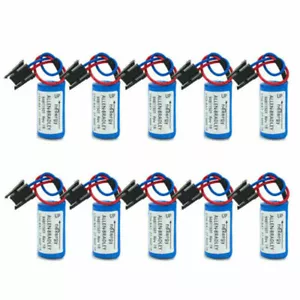 10pcs 1756-BA1 3V 1200mAh PLC Controller Battery For Allen Bradley Replacement - Picture 1 of 5
