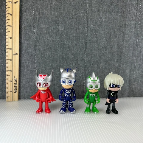 PJ Masks Catboy Owlette Gekko Luna Girl Action Figure Lot Just Play Cover