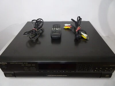 Technics SL-PD8 5-Disc CD Changer Player with Remote & Cables - Tested - Image 1 of 4