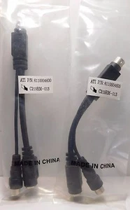 COMPOSIT OUTPUT CABLE / AT1 / PN6110004600 / 2 PIECES (qzty) - Picture 1 of 5