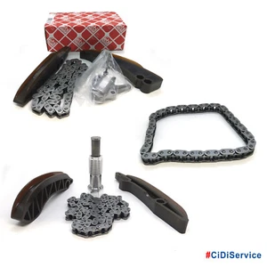 Kit Catena Distribuzione e Catena Pompa Olio Completo FEBI BMW Mini Motore N47 - Photo 1 sur 7